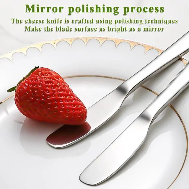 Alt view image 7 of 7 - Stainless Steel Butter Knife, Butter Spreader, Butter Knives, Butter Spreader Knife for Kitchen Restaurant Party, Kitchen Gadgets, Set of 12
