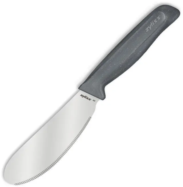 Main image of Sandwich Knife & Condiment Spreader - Sandwich Spreader for Butter, Cream Cheese, & Jellies - Ergonomic Stainless Steel Spreading - Butter Spread for Bagels & Toast - Gray 4.7"