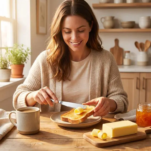 Alt view image 7 of 7 - 2 Pcs Stainless Steel Butter Knives | 3 in 1 Butter Knife Set, Butter Spreader, Curler and Grater, for Butter, Cheese, Dishwasher Safe, Rust-Resistant, Ergonomic
