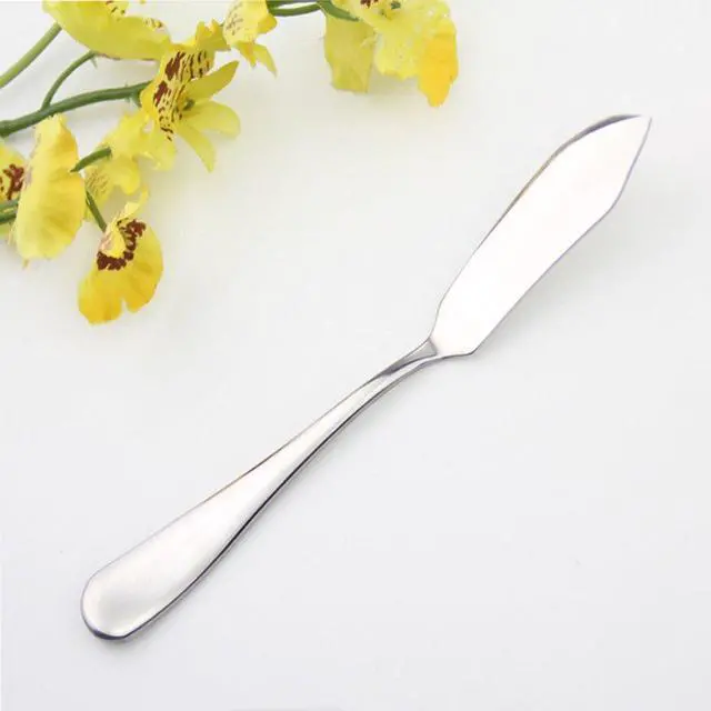 Alt view image 4 of 6 - Stainless Steel Butter Knife, Set of 4, Butter Spreader, Breakfast Spreads,Cheese and Condiments