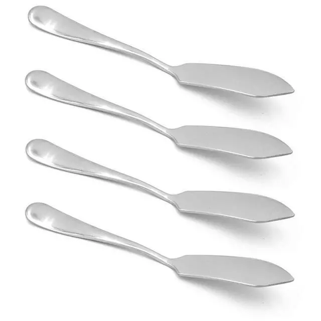 Alt view image 6 of 6 - Stainless Steel Butter Knife, Set of 4, Butter Spreader, Breakfast Spreads,Cheese and Condiments