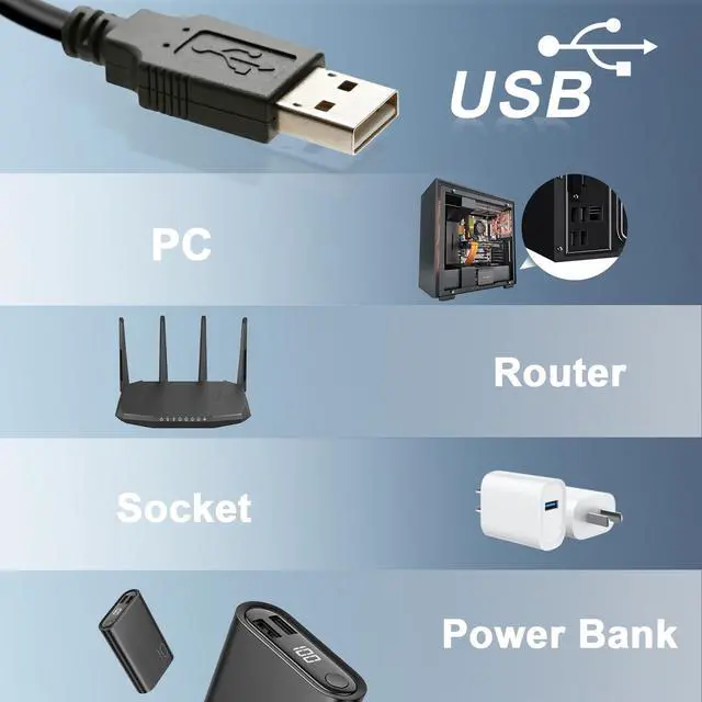 Alt view image 6 of 7 - USB Computer Cooling Fan 5V USB Power with Speed Controller USB Router Fan for Router TV Box Mini PC Cabinet 120mm