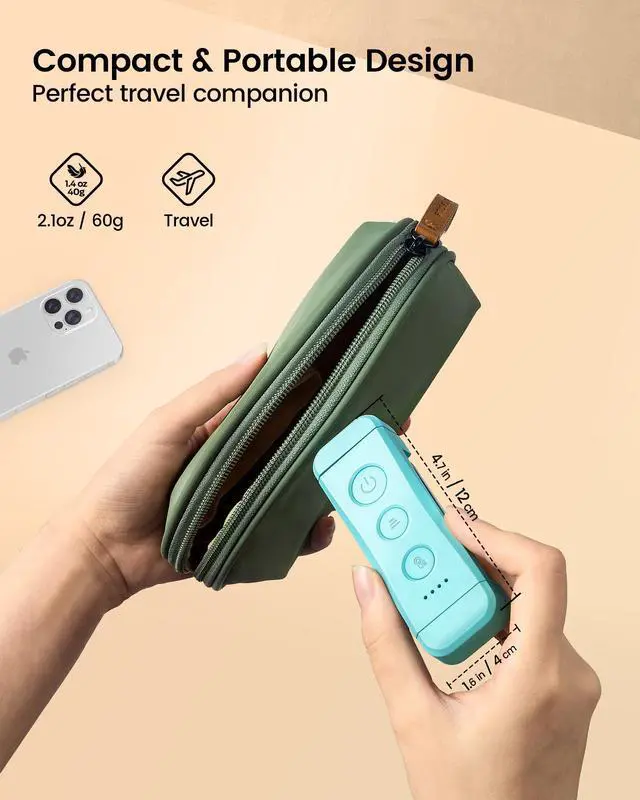 Alt view image 7 of 7 - USB Rechargeable Book Light for Reading in Bed, LED Reading Light | Up to 160 Hrs,3 Amber Colors & 5 Brightness Dimmable, Compact &Long Lasting, Eye-Caring,Women Book Lovers Gifts, Christmas