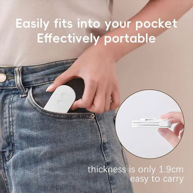 Alt view image 3 of 7 - Rechargeable Book Light, Portable Reading Light,White | Eye Caring 3 Color Temps, Extremely Long Battery Life, Portable Clip-On Reading Light for Studying