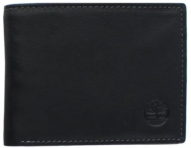Main image of Men's Wellington Leather Rfid Bifold Commuter Security Wallet, Black, One Size