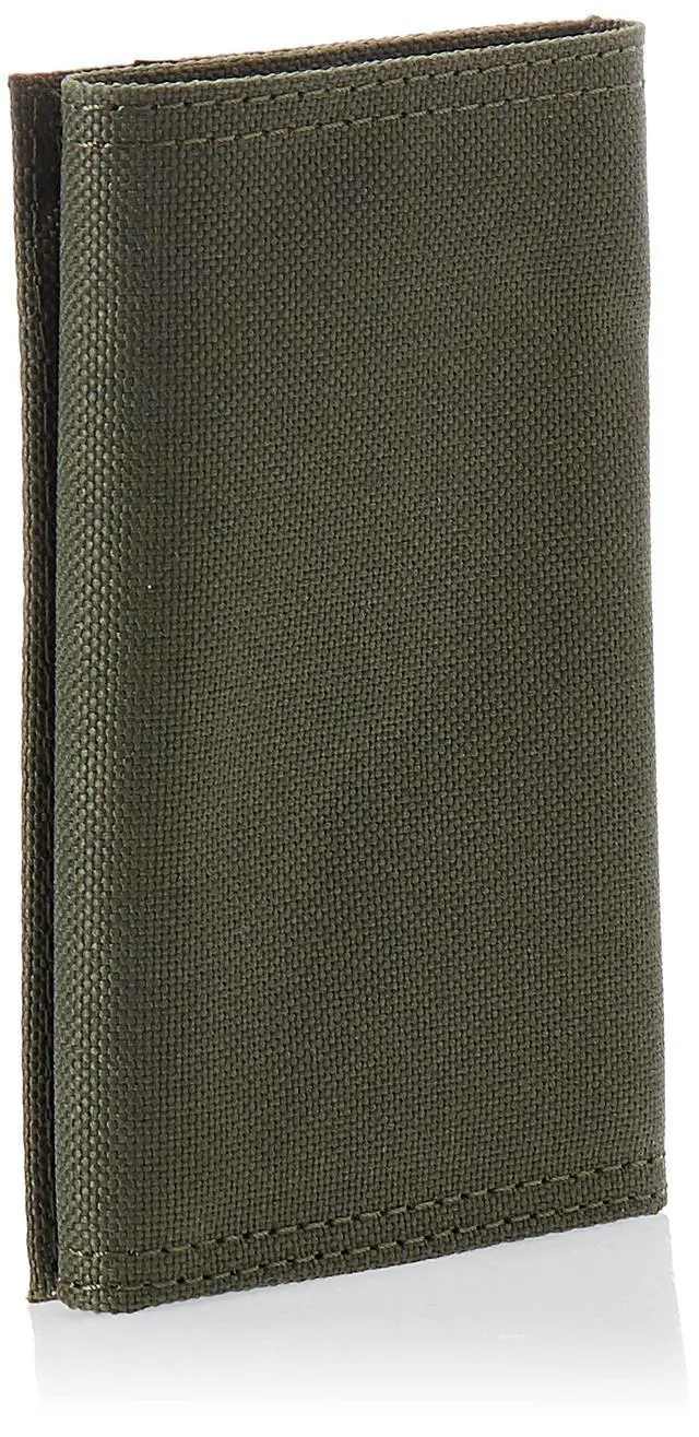 Alt view image 2 of 4 - Men's Trifold Nylon Wallet, Olive, One Size