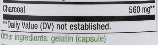 Alt view image 4 of 7 - Activated Charcoal - Charcoal Supplement that Binds Unwanted Materials & Gas* - Alternative to Powder - Gluten-Free & Dairy-Free - 100 Count