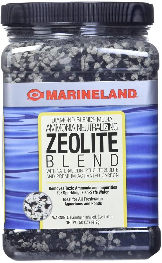 Main image of Diamond Blend 50 Ounces, Ammonia-Neutralizing Zeolite And Carbon, Aquarium Filter Media
