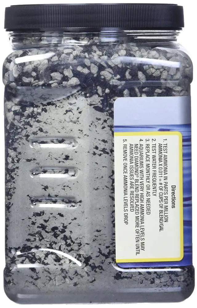 Alt view image 3 of 5 - Diamond Blend 50 Ounces, Ammonia-Neutralizing Zeolite And Carbon, Aquarium Filter Media