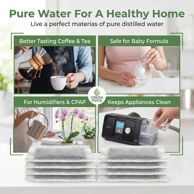 Alt view image 5 of 7 - Distiller Filters Activated Charcoal Carbon Sachets (Made in USA) Odor & VOC Absorbing, Compatible with Megahome & Countertop Water Distillers, Coconut Shell Carbon (12 Pack).