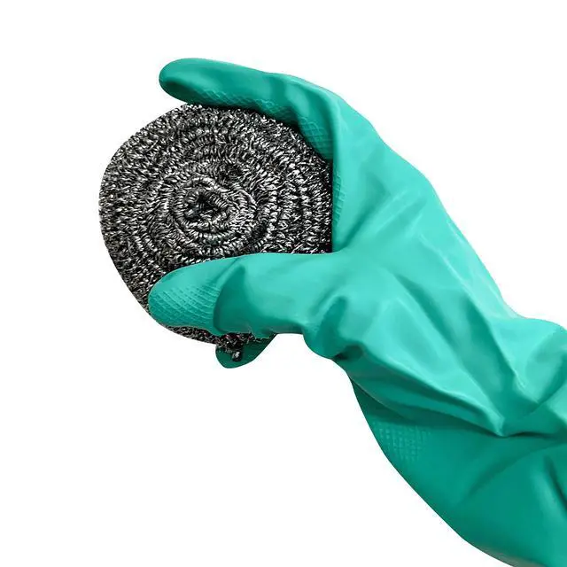Alt view image 5 of 7 - 12 Count | Stainless Steel Scrubbers, Scrub Pads, Heavy Duty, 50 gram Weight, Individually Wrapped - 1 Pack of 12