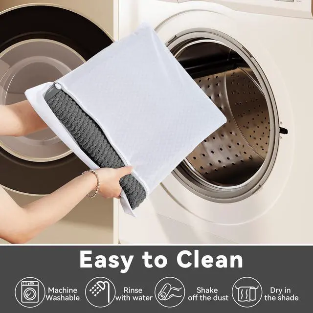 Alt view image 6 of 7 - Bathroom Rugs Non Slip Washable, Super Absorbent Thin Bath Mat Small Quick Dry Low Pile Bathroom Rug, Dark Grey 16"x24"