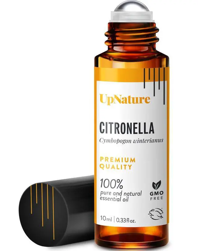 Main image of Citronella Oil Roll On Camping Essentials - 100% Natural Citronella Essential Oil for Skin