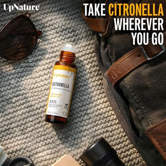 Alt view image 3 of 6 - Citronella Oil Roll On Camping Essentials - 100% Natural Citronella Essential Oil for Skin