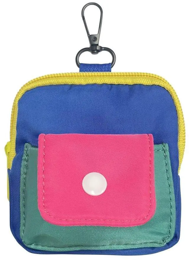 Main image of Portable Headphone Case Storage Bag, Universal Wireless Earbuds Pouch, Color Blocking Phone Accessories Organizer for Earphone Data Cable Small Change, 1 Piece