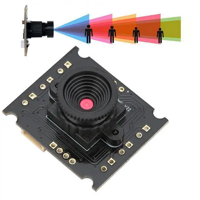 Alt view image 6 of 7 - HBVW202012HD Camera Module USB Interface Webcam Module for WinXP/Win7/Win8/Win10/OS X/Linux/Android