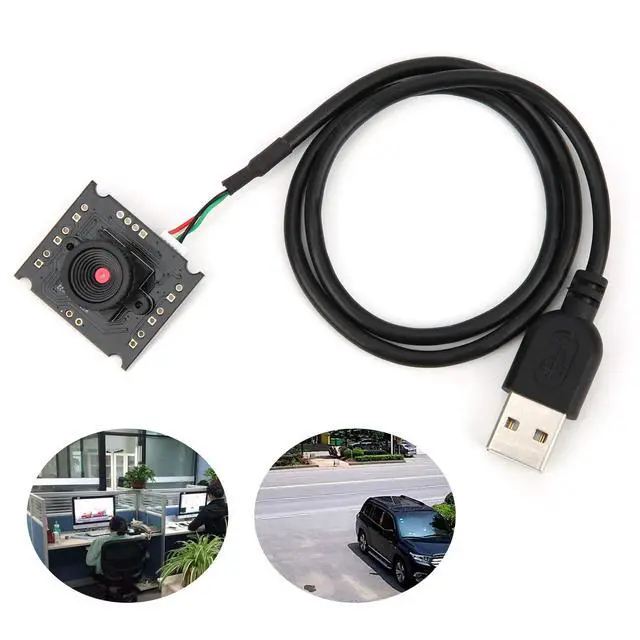 Alt view image 7 of 7 - HBVW202012HD Camera Module USB Interface Webcam Module for WinXP/Win7/Win8/Win10/OS X/Linux/Android