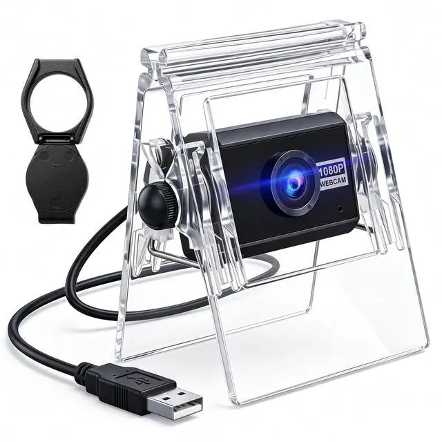 Main image of 720P USB HD Webcam with Microphone Web Camera for PCwith Auto White Balance for Video Calls, Live Streaming Gaming & Online Meetings USB Streaming Camera