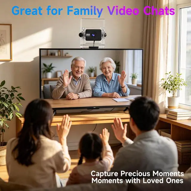 Alt view image 6 of 7 - 720P USB HD Webcam with Microphone Web Camera for PCwith Auto White Balance for Video Calls, Live Streaming Gaming & Online Meetings USB Streaming Camera