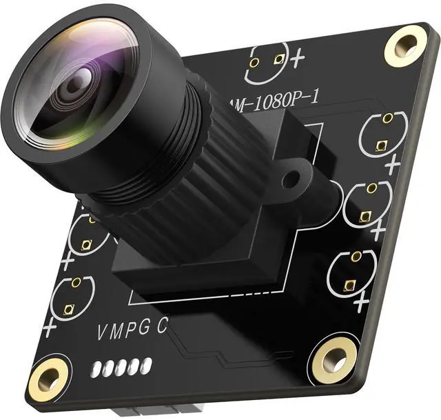 Main image of 1080P USB2.0 UVC Camera, 130° Wide Angle Camera, Plug & Play for PC, Raspberry Pi, Jetson Nano and SBCs. Support Windows, Linux, Android and Mac OS.