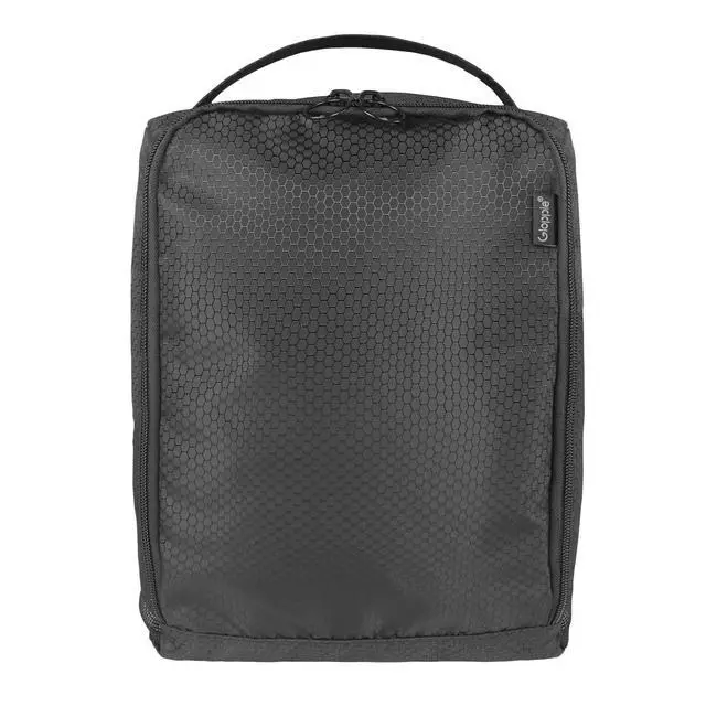 Alt view image 2 of 7 - Shoe Bags for Travel Shoe Pouch Portable Large Shoes Storage Bag (2 PACK) for Men Women Shoe Organizer Shoe Packing Cubes Gym Sport Must Have for Business Trip Bolsa de Zapatos Black
