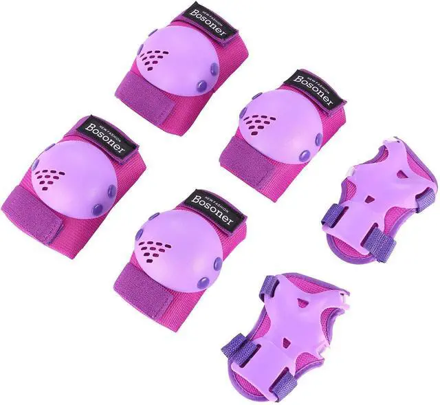 Main image of Kids/Youth Knee Pads Elbow Pads Wrist Guards Set for 3-15 Years, Child Protective Gear Set for Multi-Sports Outdoor, Roller Skates, Cycling, BMX Bike, Skateboard, Inline Skating, Scooter