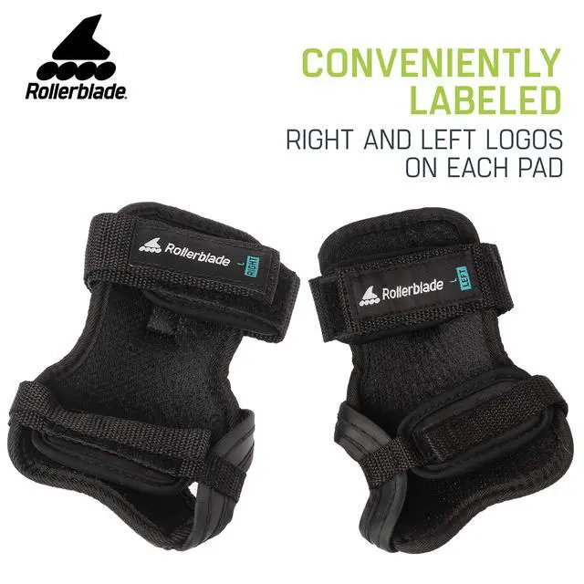 Alt view image 6 of 6 - Skate Gear Wrist Pad Protective Gear, Unisex, Multi Sport Protection, Black, L