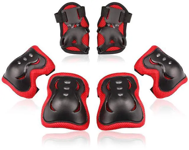 Main image of Kids/Youth Knee Pad Elbow Pads Guards Protective Gear Set for Roller Skates Cycling BMX Bike Skateboard Inline Skatings Scooter Riding Sports