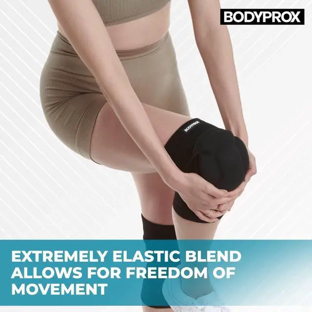 Alt view image 4 of 6 - Protective Knee Pads, Thick Sponge Anti-slip Knee Sleeve