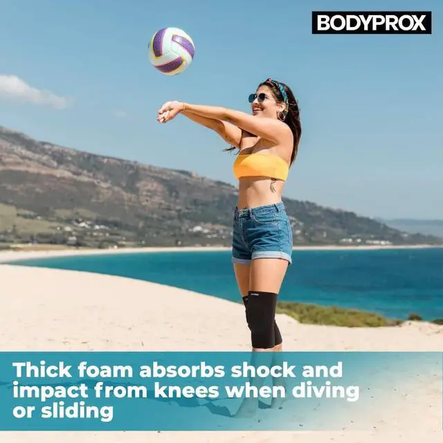 Alt view image 5 of 6 - Protective Knee Pads, Thick Sponge Anti-slip Knee Sleeve