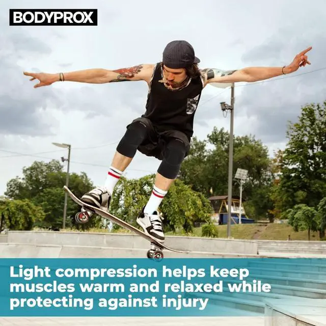 Alt view image 6 of 6 - Protective Knee Pads, Thick Sponge Anti-slip Knee Sleeve