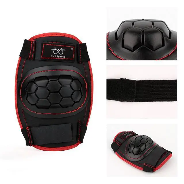 Alt view image 2 of 7 - Elbow and Knee Pads Kids with Wrist Guards Protective Gear for Skateboard Roller Skating Biking Skating Inline Skates Longboarding Derby Riding Scooter
