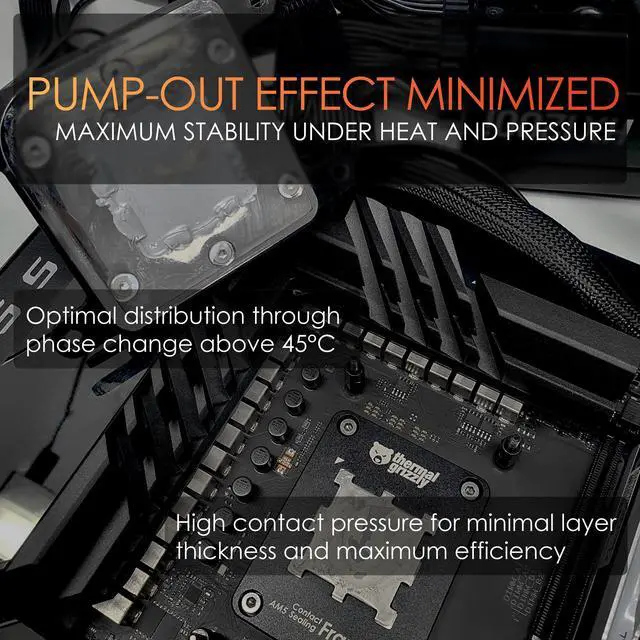 Alt view image 4 of 7 - PhaseSheet PTM (50x40mm) High Performance Thermal Pad | Phase Change Material - Durable, Not Electrically Conductive for CPU, GPU & Electronics Cooling