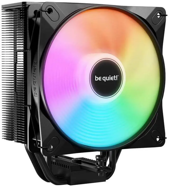 Main image of Pure Rock 3 LX CPU Air Cooler | 4 High Performance 6mm Heat Pipes with HDT Technology | 120mm Quiet ARGB PWM Fan | AMD:AM4 AM5/Intel LGA 1700/1150/1151/1200 | Black | BK040