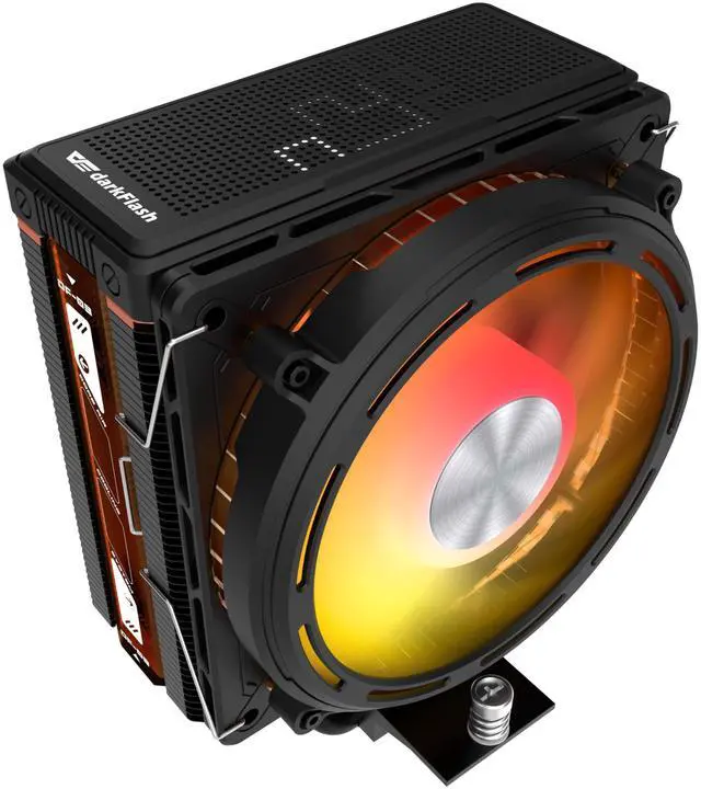 Main image of E400 CPU Air Cooler with Display, ARGB PWM Fan, Black, mATX | 230W Single-Tower Cooling with a Pixel Display, Distinctive ARGB Fan and Compact mATX-Focused Cabling