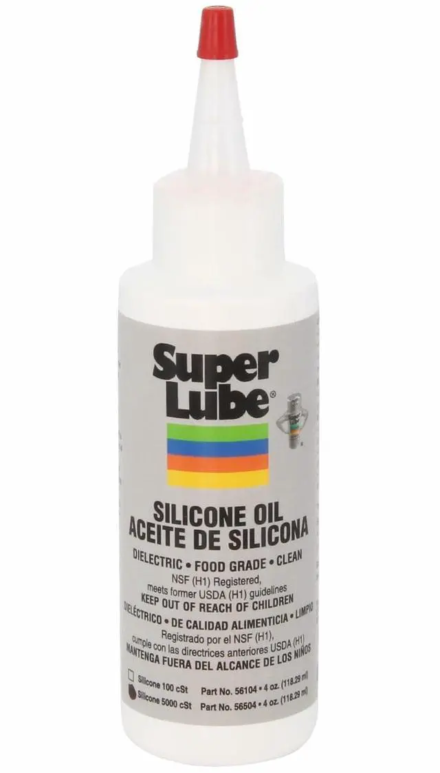 Main image of Silicone Oil High & Low Temp CST (Clear, 4oz Bottle) | NSF Certified Food Grade & Clean | High and Low Temp Stable