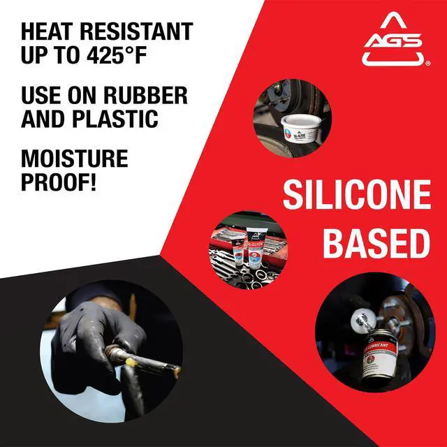 Alt view image 5 of 7 - SIL-Glyde 4 oz Tube Silicone Based Brake Assembly Lubricant for Eliminating Disc Brake Squeal - Moisture Proof, Heat Resistant, Rust and Corrosion Protector