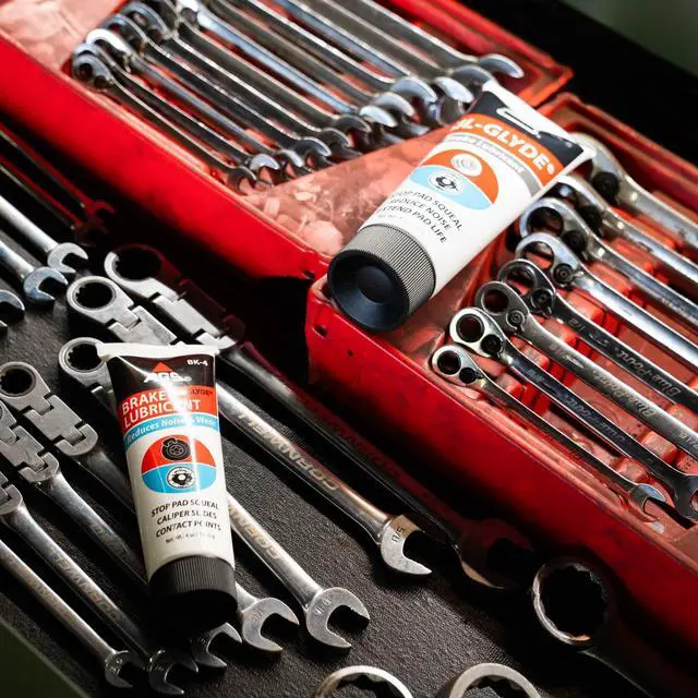 Alt view image 6 of 7 - SIL-Glyde 4 oz Tube Silicone Based Brake Assembly Lubricant for Eliminating Disc Brake Squeal - Moisture Proof, Heat Resistant, Rust and Corrosion Protector