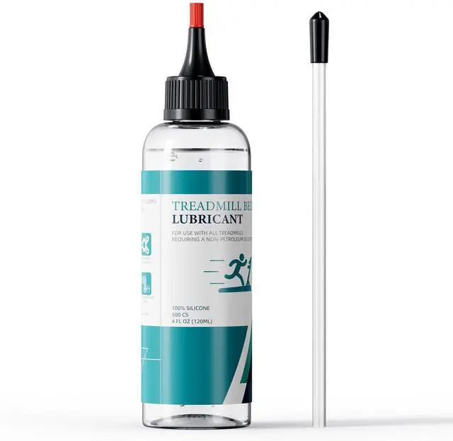 Main image of Treadmill Belt Lubricant, 100% Silicone Treadmill Lube High-Temperature Resistant Stable Lubricant, with Application Tubes and Precision Screw Caps 500cs, 4.2 Ounce
