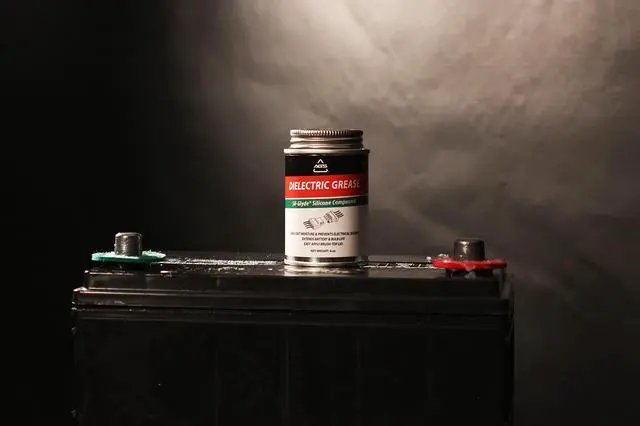 Alt view image 3 of 6 - Dielectric Grease for Electrical Connectors 4oz Silicone Grease for Spark Plugs, Battery Terminals, Wiring & Connectors, Made in USA Since 1931, Brush-Top Can for Precise, Mess-Free Application