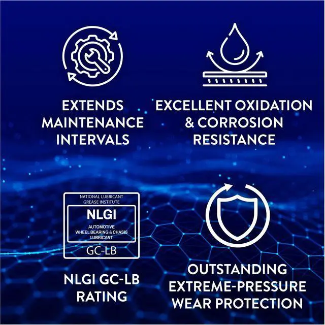 Alt view image 5 of 6 - All Purpose Grease, 2-Pack 14 Oz. Tubes | Multi Function Lubricant | Automotive Grease and Marine Grease for Boat Accessories, Trucking, and Wheel Bearing