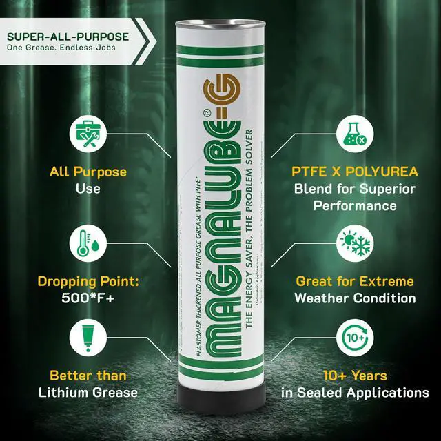 Alt view image 4 of 7 - -G All Purpose Grease No Drips or Leaks Waterproof High-Temp, Dielectric PTFE Lubricant for Door Hinges, Tracks, 3D Printers, Marine, Reels, Bearings, Joints 0.75oz Tube, 1-Pack