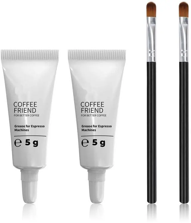 Main image of Espresso Machine Grease, Silicone Grease-Coffee machine lubricant 5g Tube fit all Sa eco, Ph illips and Gag gia Expresso Machines, Maintenance Kit for the Care and Maintenance (White2PC)