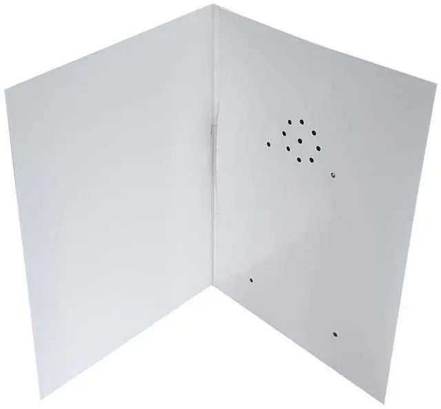 Main image of Voice Recordable Talking Greeting Card, 40 Seconds Recording with Replaceable Batteries, Record and Send a Personal Voice Message for Birthday & Christmas