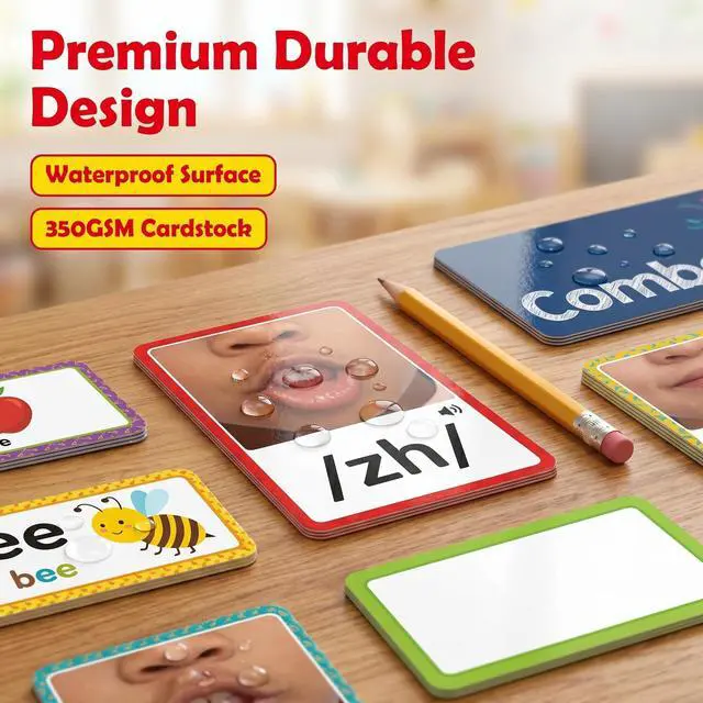 Alt view image 4 of 7 - Sound Wall Classroom Phonics Kit, Science of Reading Sound Wall Consonants & Vowel Valley Classroom Decor, Phonemic Awareness, ESL Speech Therapy Materials, Science of Reading(220 Cards)