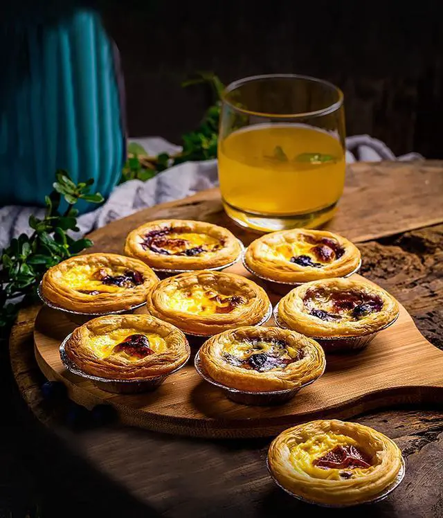Alt view image 7 of 7 - 500 Pack Aluminum Foil Egg Tart Molds, 2.8 Inch Disposable Pie Tins Pans and Tinfoil Cupcake Circular Baking Cup for Baking, Making Tarts, Quiche Pie, Caramel Pudding