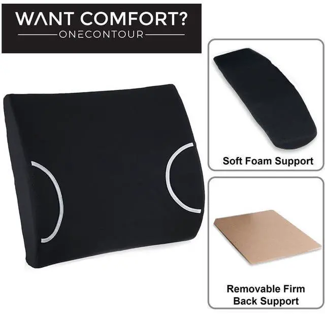 Alt view image 5 of 7 - Medical Lumbar Back Support Cushion Pillow