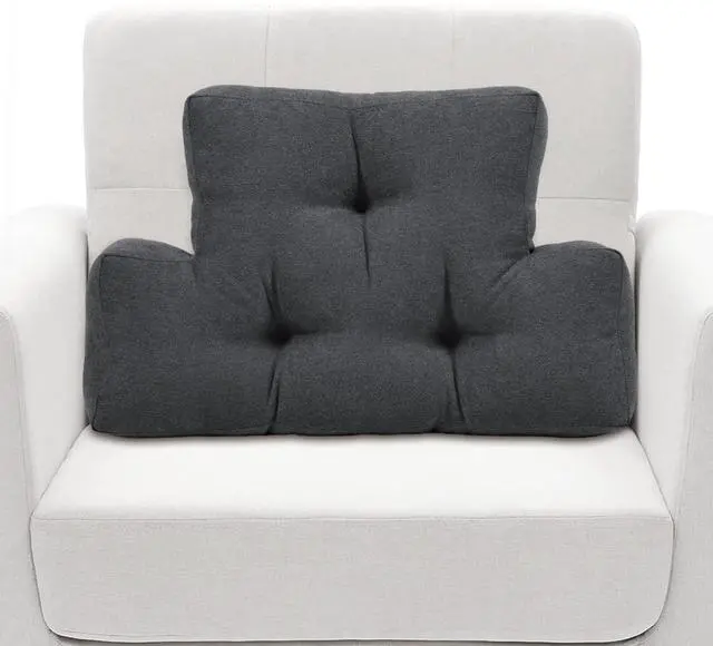 Main image of Back Pillow for Recliner Lumbar Support Pillow Soft and Fluffy Back Support Cushion Thick Lumbar Cushion for Chairs, Recliners,Sofa, Couch and Bed for Pain Relief