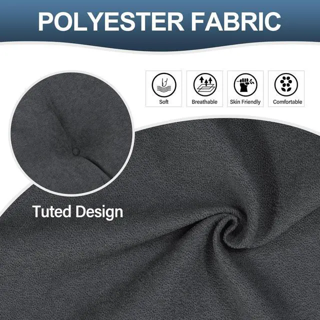 Alt view image 4 of 7 - Back Pillow for Recliner Lumbar Support Pillow Soft and Fluffy Back Support Cushion Thick Lumbar Cushion for Chairs, Recliners,Sofa, Couch and Bed for Pain Relief