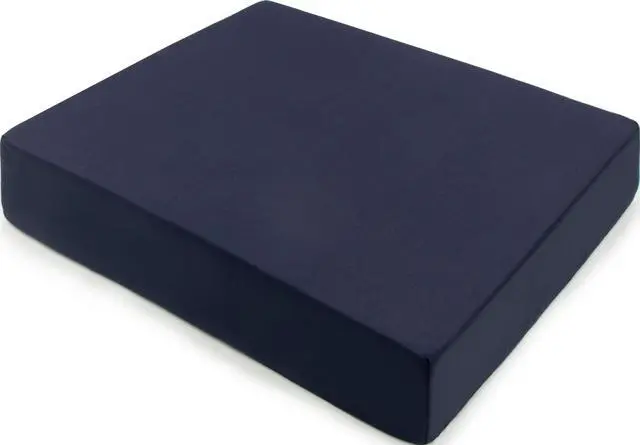 Main image of Seat and Chair Cushion for Office Chairs, Wheelchairs, Scooters, Kitchen Chairs or Car Seats, for Support and Height While Reducing Stress on Back, Tailbone or Sciatica, Foam, 1 Count
